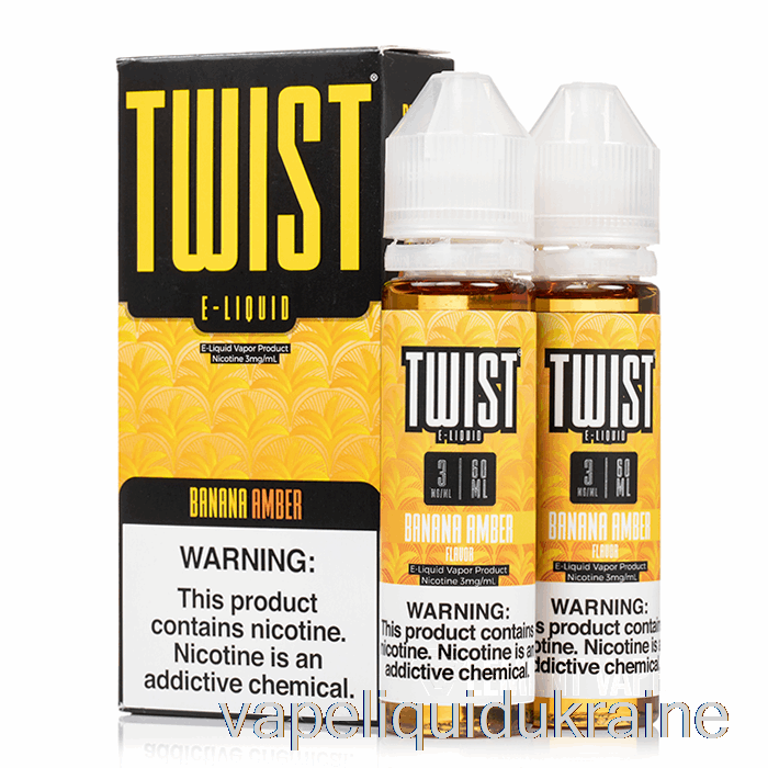 Vape Ukraine Banana Amber - TWIST E-Liquid - 120mL 6mg